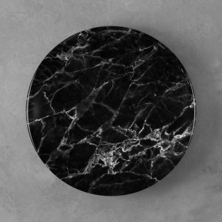 TANJIR RAVNI 27 CM MARMORY