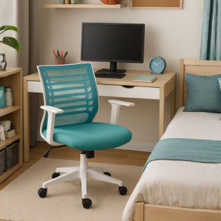 UREDSKA STOLICA 8320M TIRKIZNA/SIVO