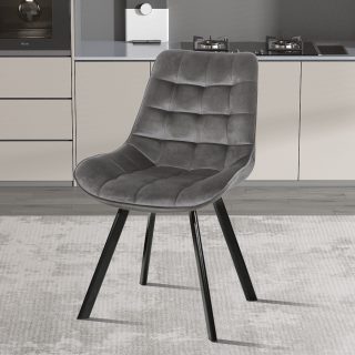 TRPEZARIJSKA STOLICA AURA OKC 1345 SIVA