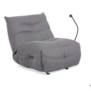 RELAX FOTELJA VERTA SIVA ELEKTRIČNA