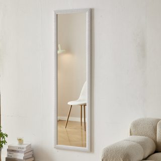 OGLEDALO 003 BIJELO 148X45CM