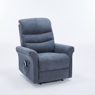 RELAX FOTELJA JORDAN TAMNO SIVA