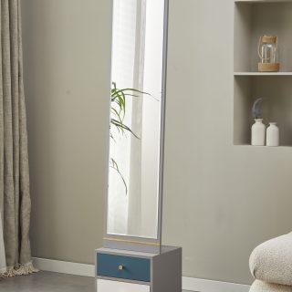 OGLEDALO H866 SVIJETLO SIVA