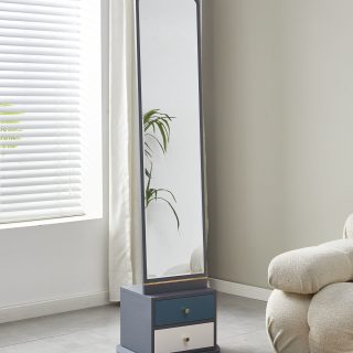 OGLEDALO H866 TAMNO SIVA