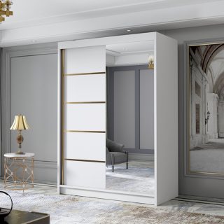 KLIZNI ORMAR LUNGO III 120cm BIJELI