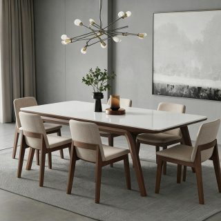 TRP. STOLICA ISKRA CY09 BEŽ/DRVENE NOGE