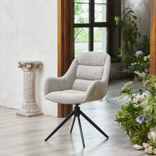 TRP. STOLICA SARA S4021K BEŽ SA ROTACIJOM