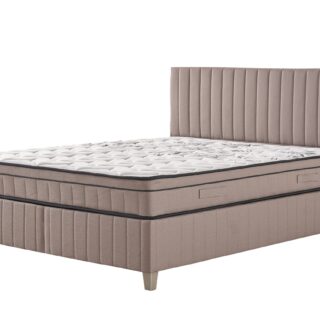 BOXSPRING KREVET NORSY BEŽ 160X200