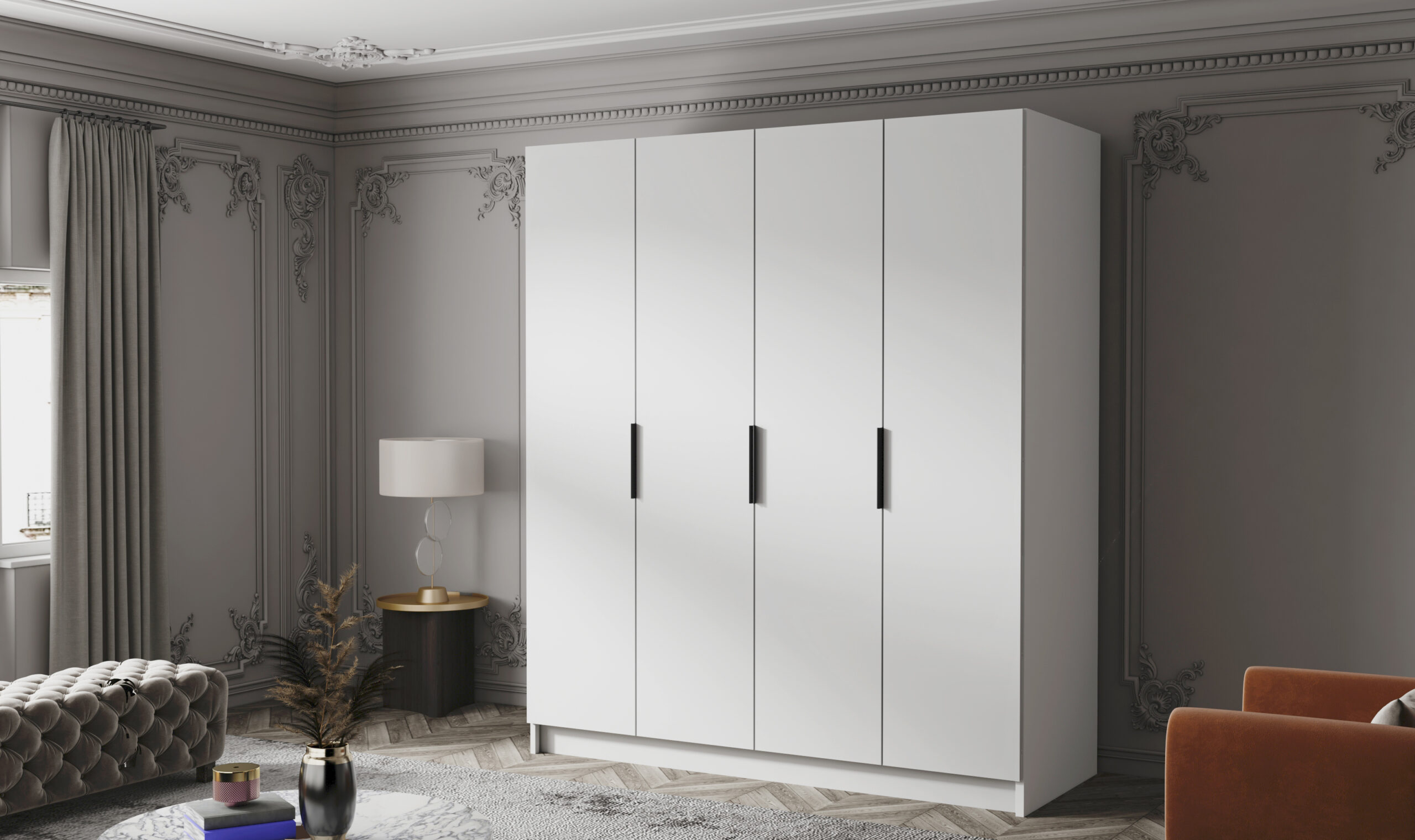 KLASIČNI ORMAR SALVADOR 4K 200CM